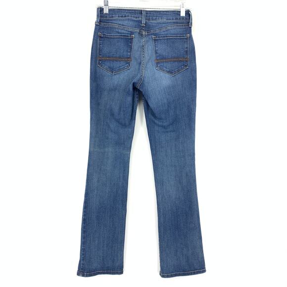 NYDJ Billie Mini Bootcut Jeans Womens Size 2 Medium Wash Stretch Denim - Picture 2 of 9